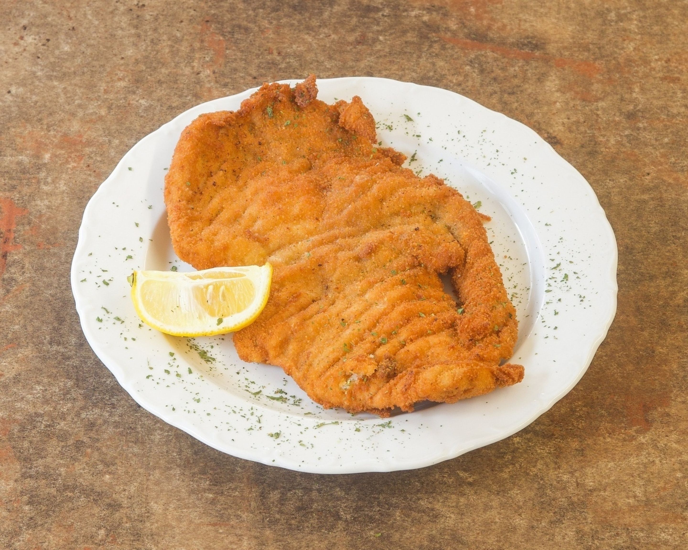 Schnitzel Wiener Art &ndash; Deutsche K&uuml;che La Fattoria Wickrathhahn